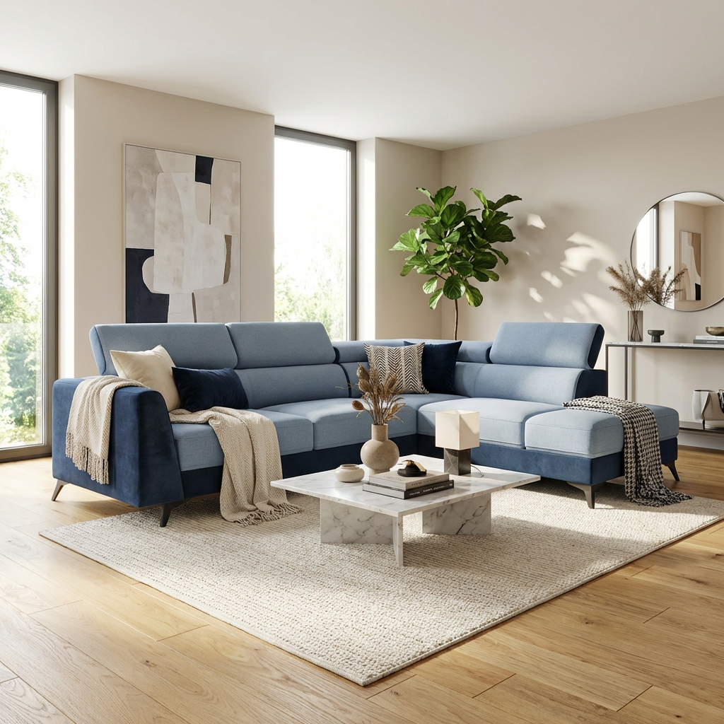 Mosco [Cozy Corner Fabric Sofa | Perfect for Family & Friends] - Casa ...